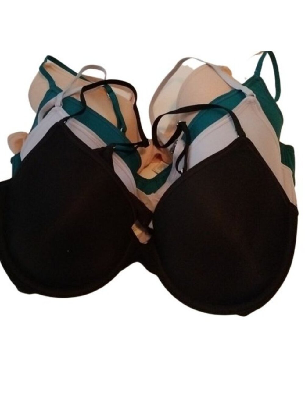On Gossamer Next To Nothing Micro T-Shirt Bras, set of 4, 34B